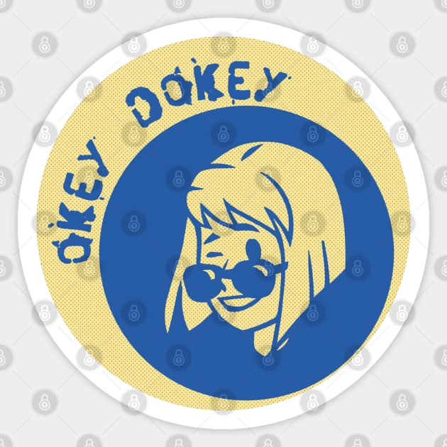 Okey Dokey Sticker by katmargoli